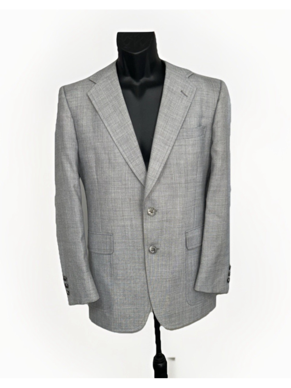 Jack Nicklaus 40R Metal Crest Button Hart Schaffner Marx Jacket Sports Coat
